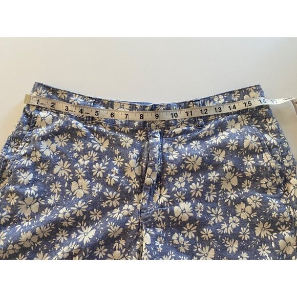Old Navy Linen Floral Shorts, Misses size 8 - Picture 4 of 10